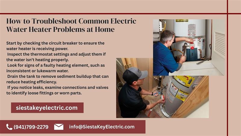 How to Troubleshoot Common Electric Water Heater Problems at Home