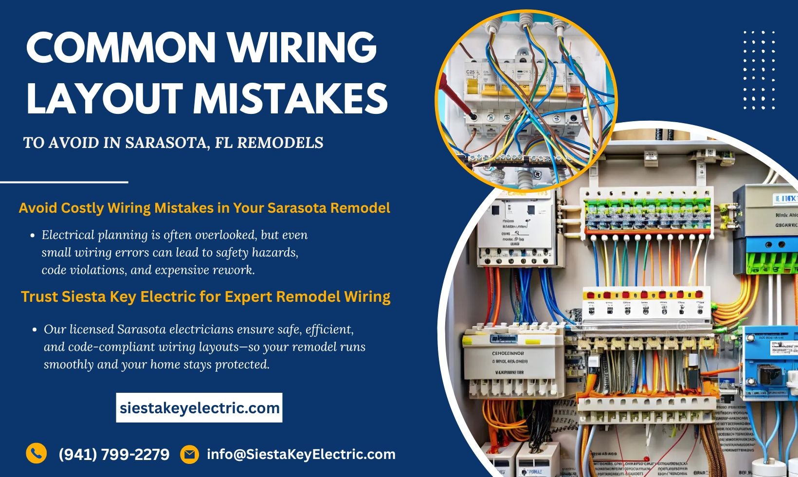 Common Wiring Layout Mistakes to Avoid in Sarasota, FL Remodels