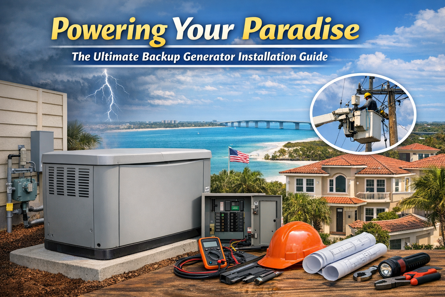Powering Your Paradise: The Ultimate Backup Generator Installation Guide