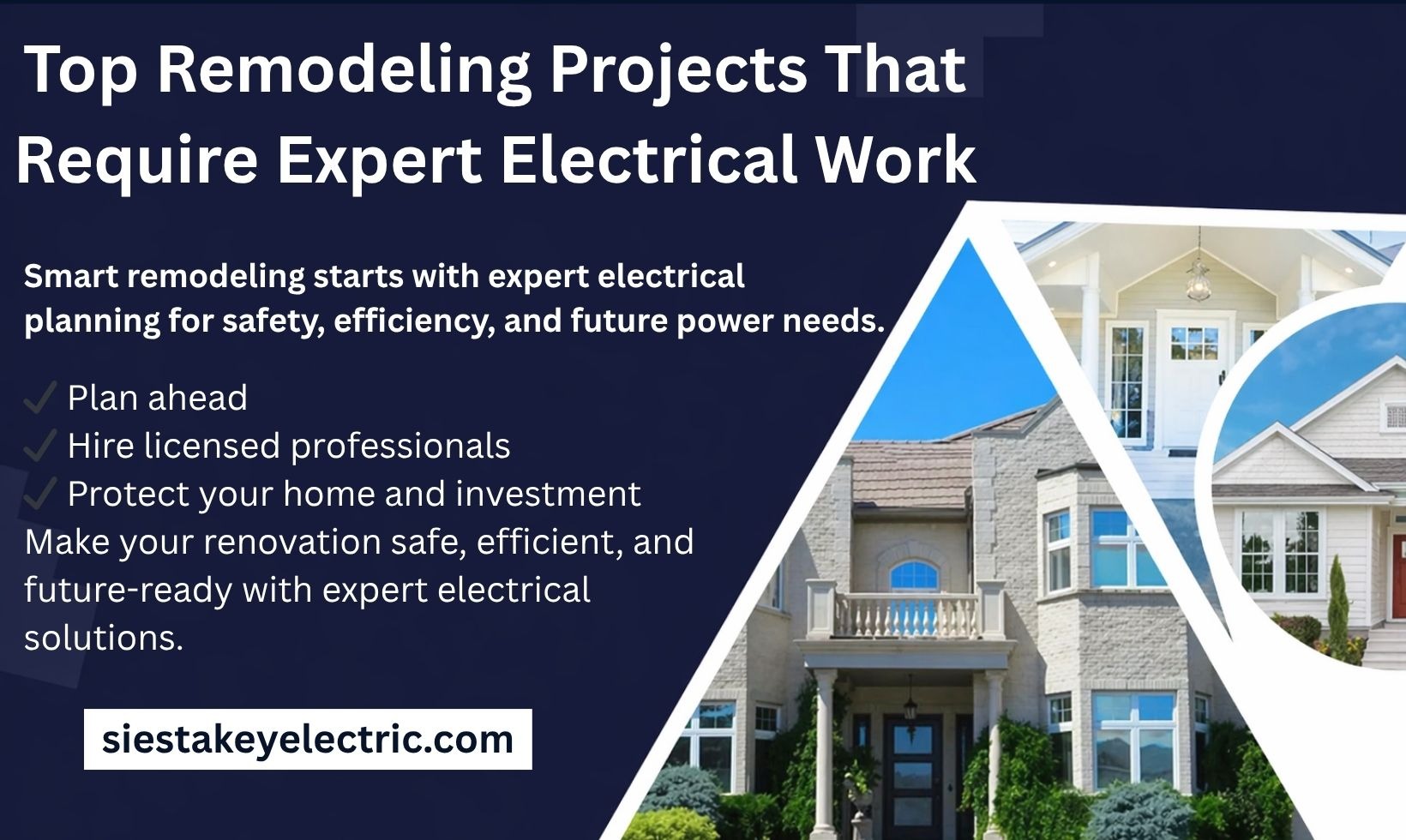 Top Remodeling Projects That Require Expert Electrical Work